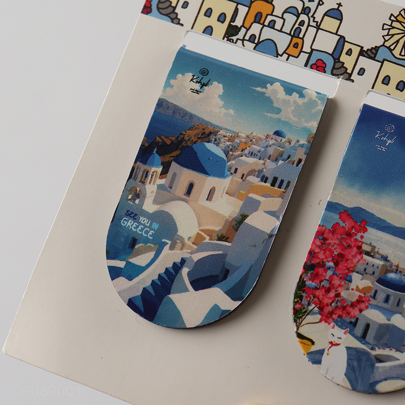 Online Wholesale Greece Bookmark Paper Bookmark for Kids Students