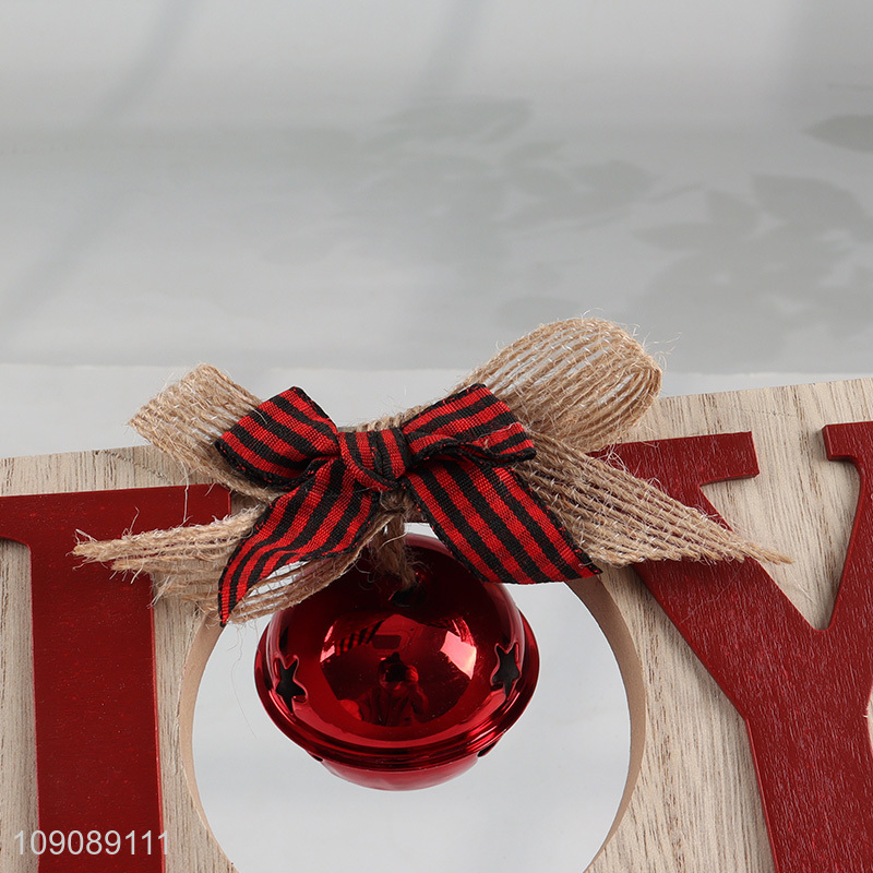 China products christmas decoration wooden crafts desktop ornament for sale