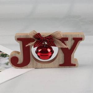 China products christmas decoration wooden crafts desktop ornament for sale
