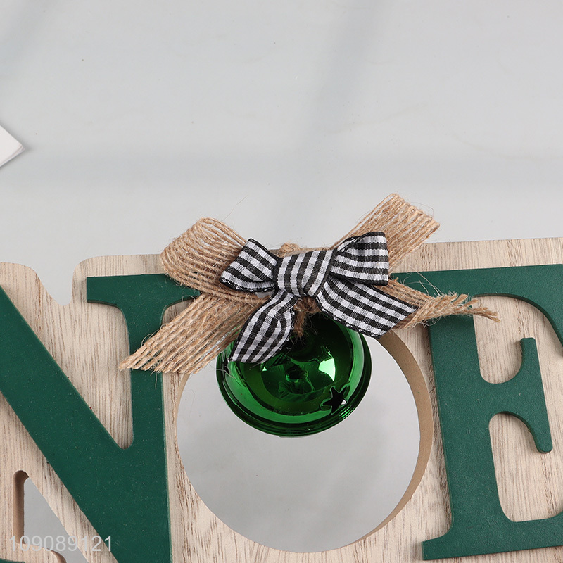 Good selling wooden desktop ornament christmas decoration wholesale