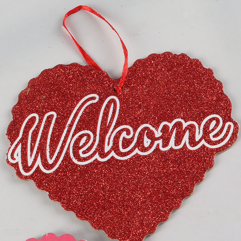 Hot products heart shape home decor hanging ornament for sale