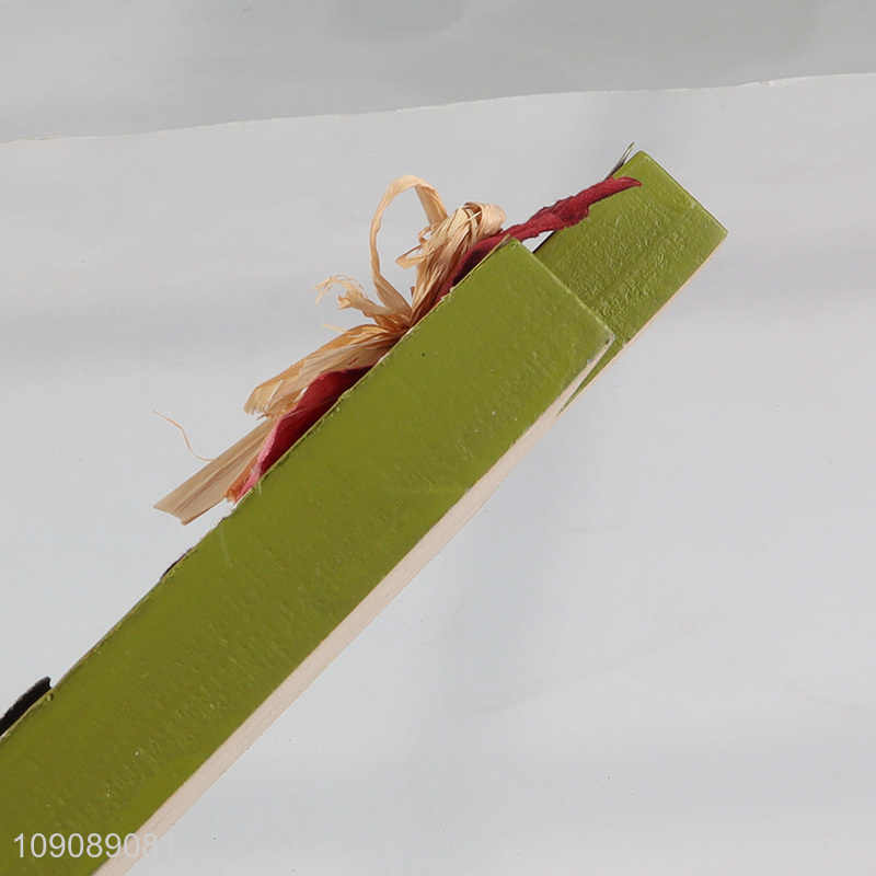 Factory wholesale wall decor home decor wooden crafts for Harvest Festival