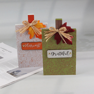 Factory wholesale wall decor home decor wooden crafts for Harvest Festival