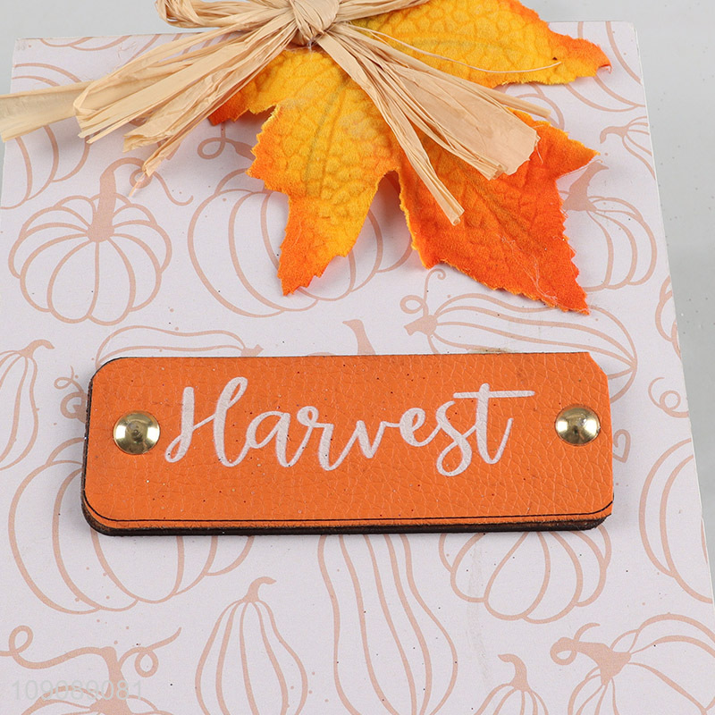 Factory wholesale wall decor home decor wooden crafts for Harvest Festival