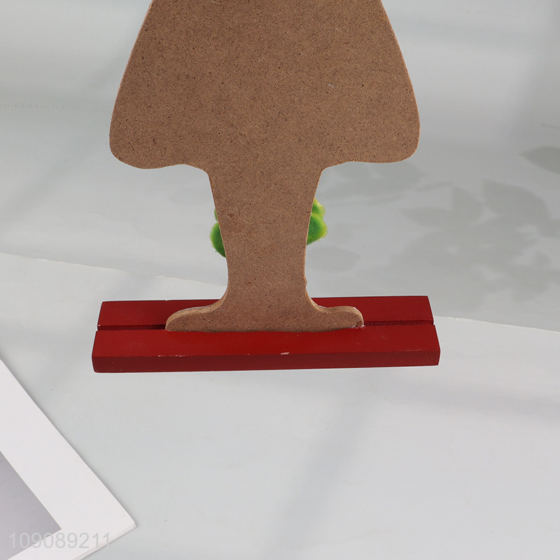 China supplier girls princess desktop ornament holiday home decor wooden crafts