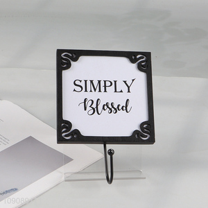 Hot products square metal crafts home decor wall decoration