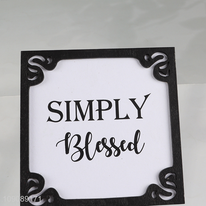 Hot products square metal crafts home decor wall decoration