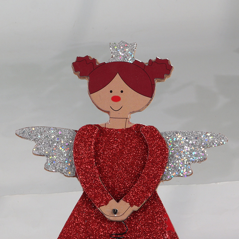 China supplier girls princess desktop ornament holiday home decor wooden crafts