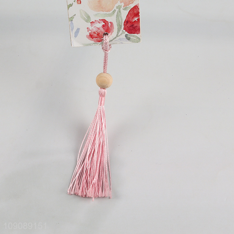 Top products multicolor wooden crafts hanging ornament for sale