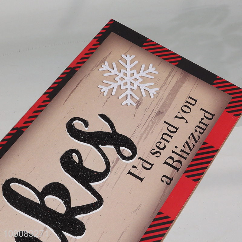 Best sale wooden crafts hanging ornament decoration for home decor