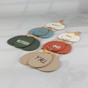 New style Thanksgiving Day wooden hanging ornament holiday decoration