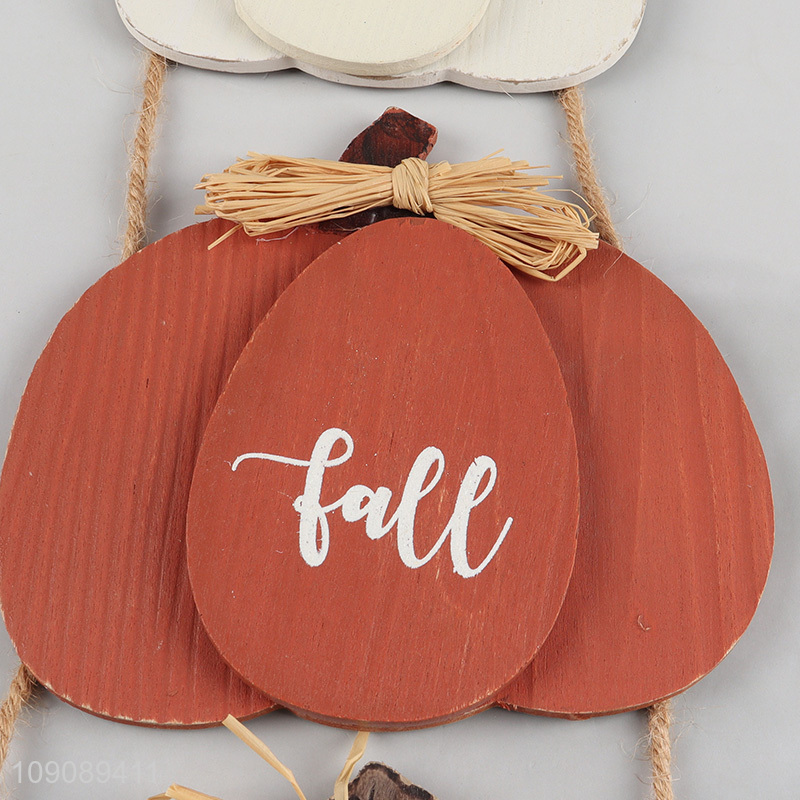 New style Thanksgiving Day wooden hanging ornament holiday decoration