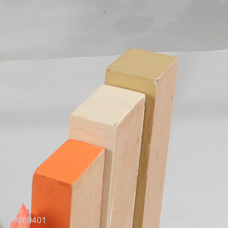 China wholesale home decor desktop ornament Thanksgiving Day ornament for decor