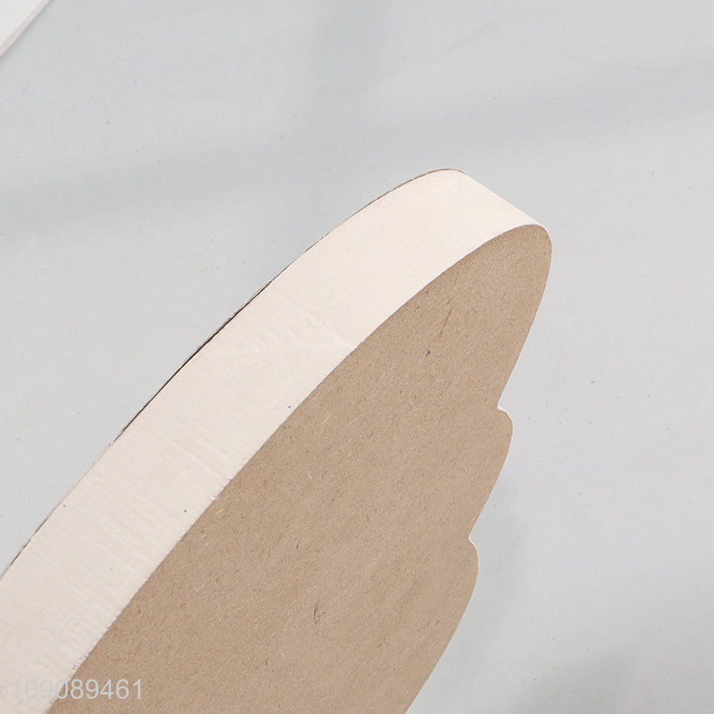 Good selling wooden crafts autumn holiday decoration desktop ornament