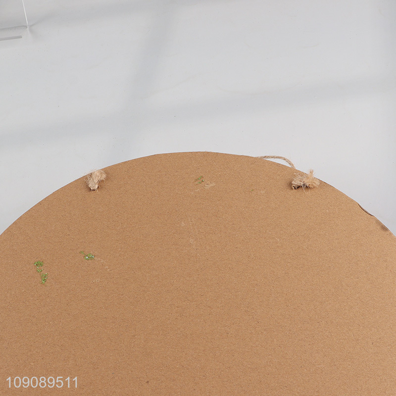 Best selling round Thanksgiving Day holiday hanging ornament for decoration