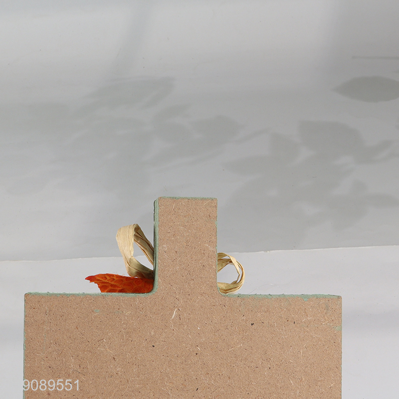 Low price wooden crafts Thanksgiving Day holiday decoration for sale