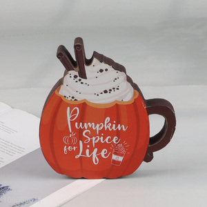 Best price creative Harvest Festival wooden crafts ornament for sale