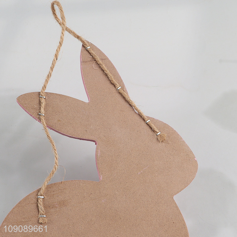 Latest design rabbit shape Easter decoration holiday hanging ornament