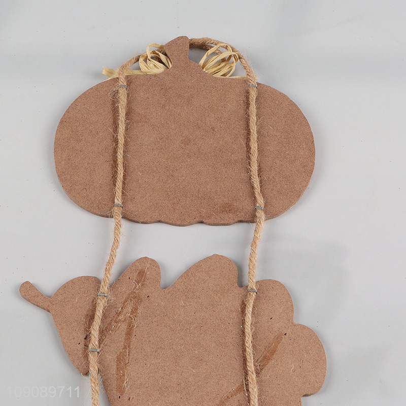 China factory home decor wooden crafts Harvest Festival hanging ornament