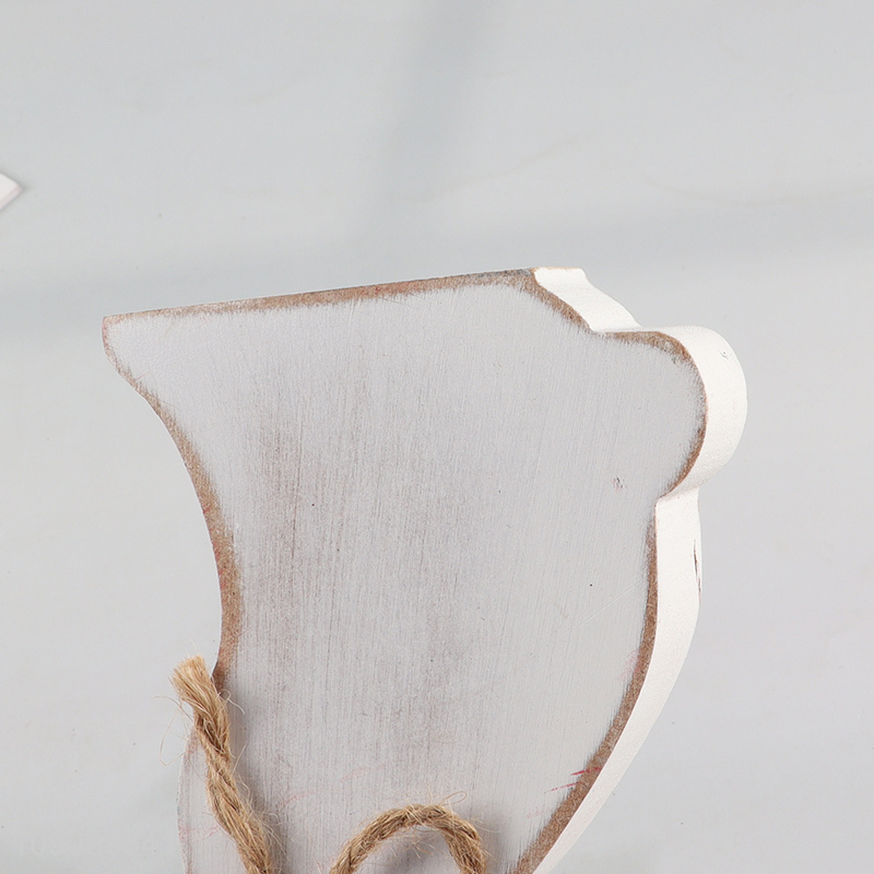 Popular products rabbit shape diy crafts Easter decoration for sale