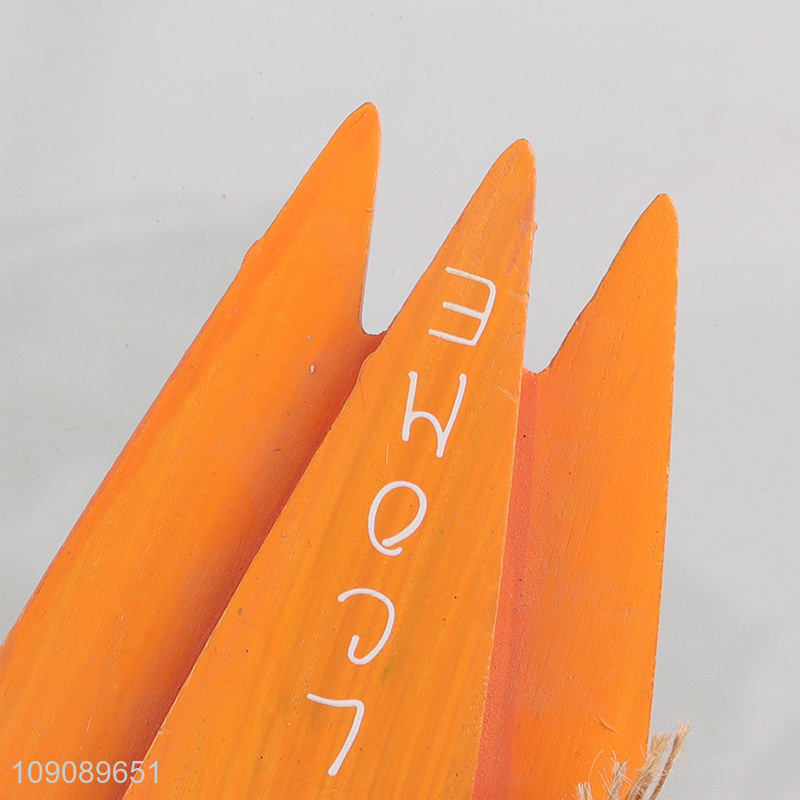 Low price carrot shape welcome home Easter decoration ornament for sale