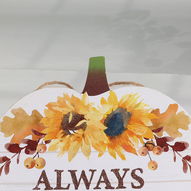 Low price pumpkin shape Thanksgiving Day hanging ornament for decoration