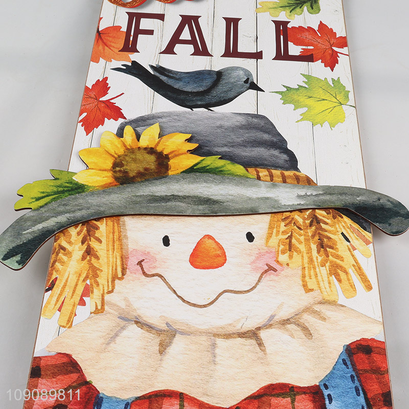 Hot items wooden crafts Harvest Festiva hanging ornament for decoration