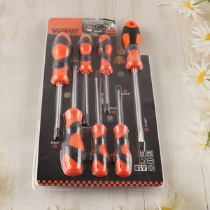 Wholesale 7Pcs Phillips And Slotted Screwdrivers Set With Comfort Grip