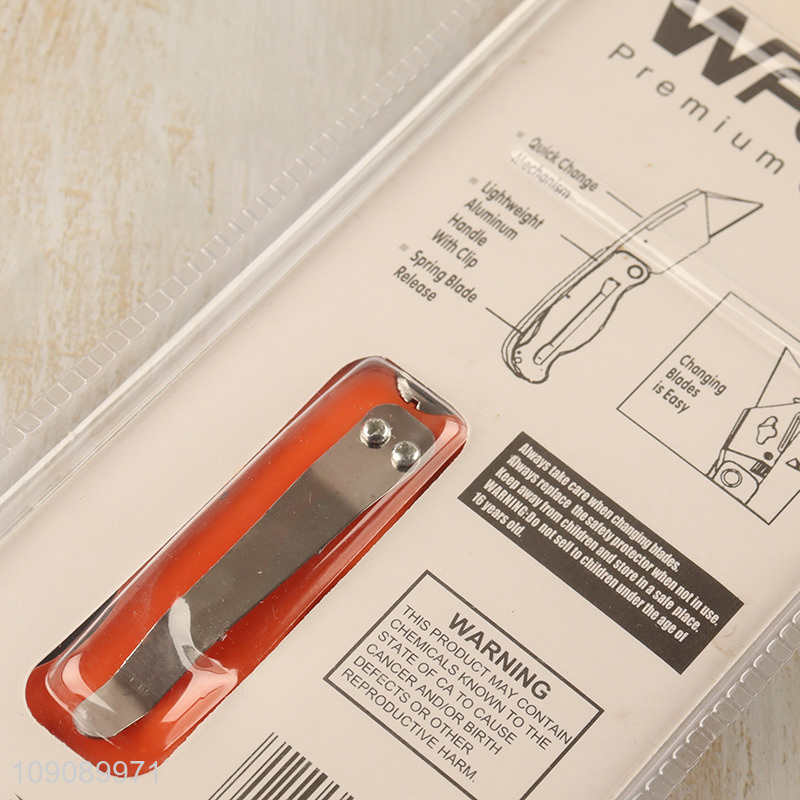 Online Wholesale Foldable Knife Heavy Duty Utility Knife With 5 Blades