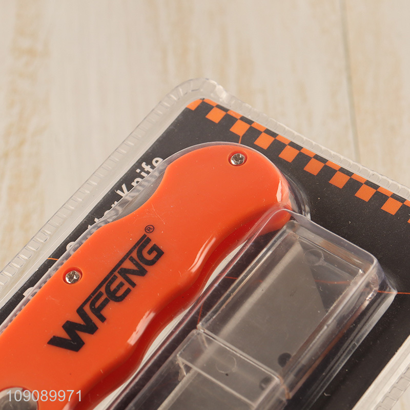 Online Wholesale Foldable Knife Heavy Duty Utility Knife With 5 Blades