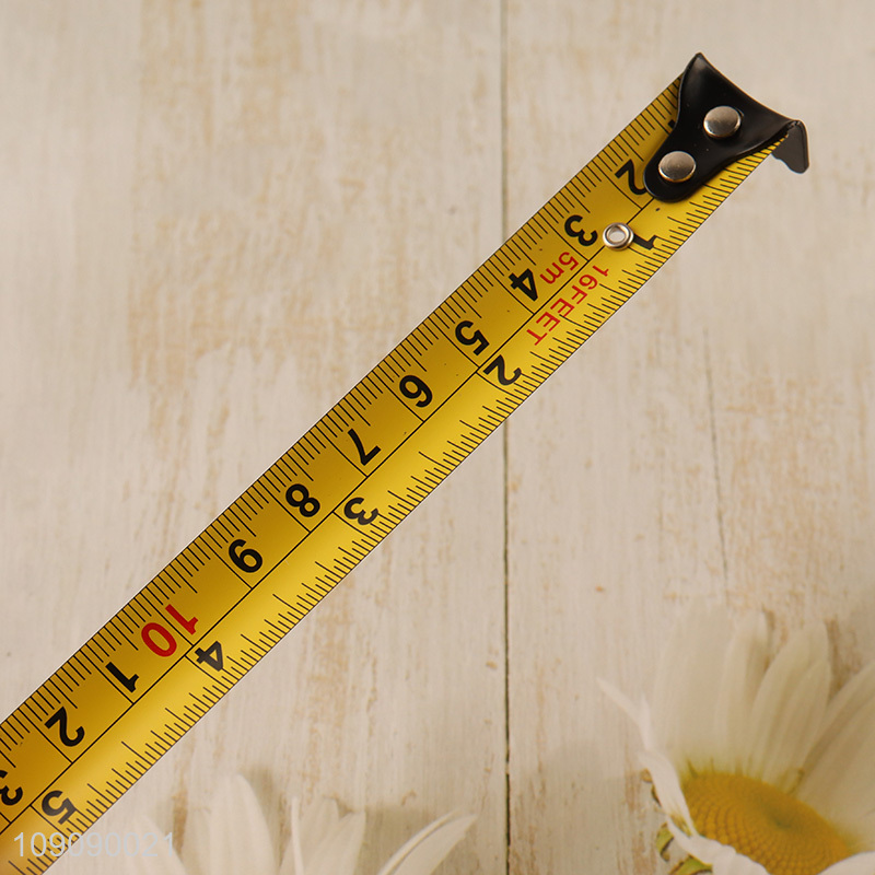 Custom Logo 5M*19Mm Steel Tape Measure Auto-Locking Measurement Tape