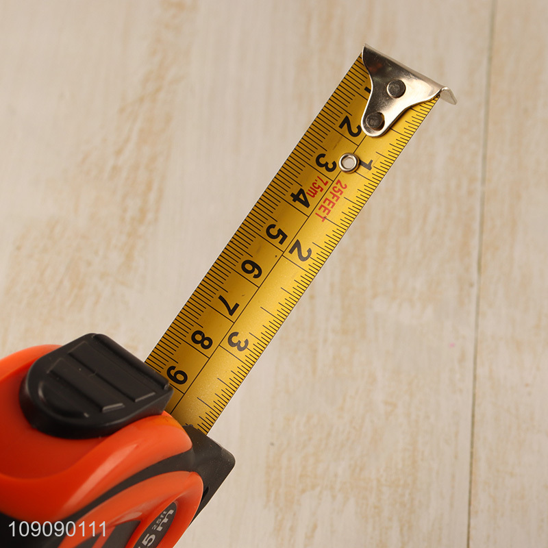 New Product 7.5*25Mm Steel Tape Measure Heavy Duty Measurement Tape