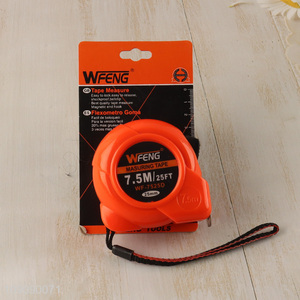 Factory Direct Sale 7.5M*25Mm Steel Tape Measure Durable Measuring Tools