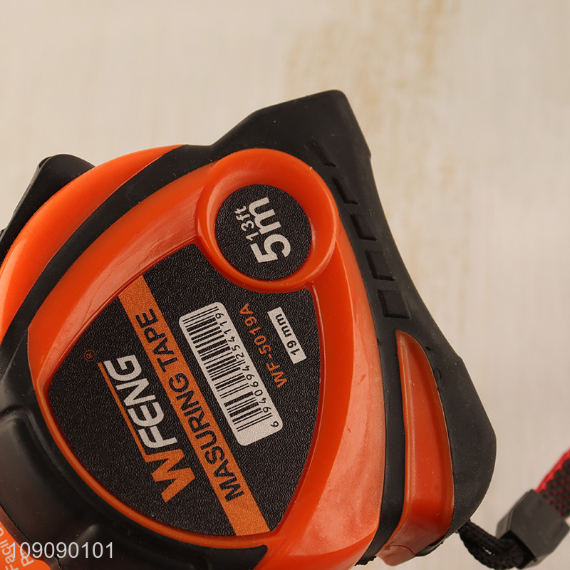 Factory Supply 5M*19Mm Steel Tape Measure Retractable Measuring Tape