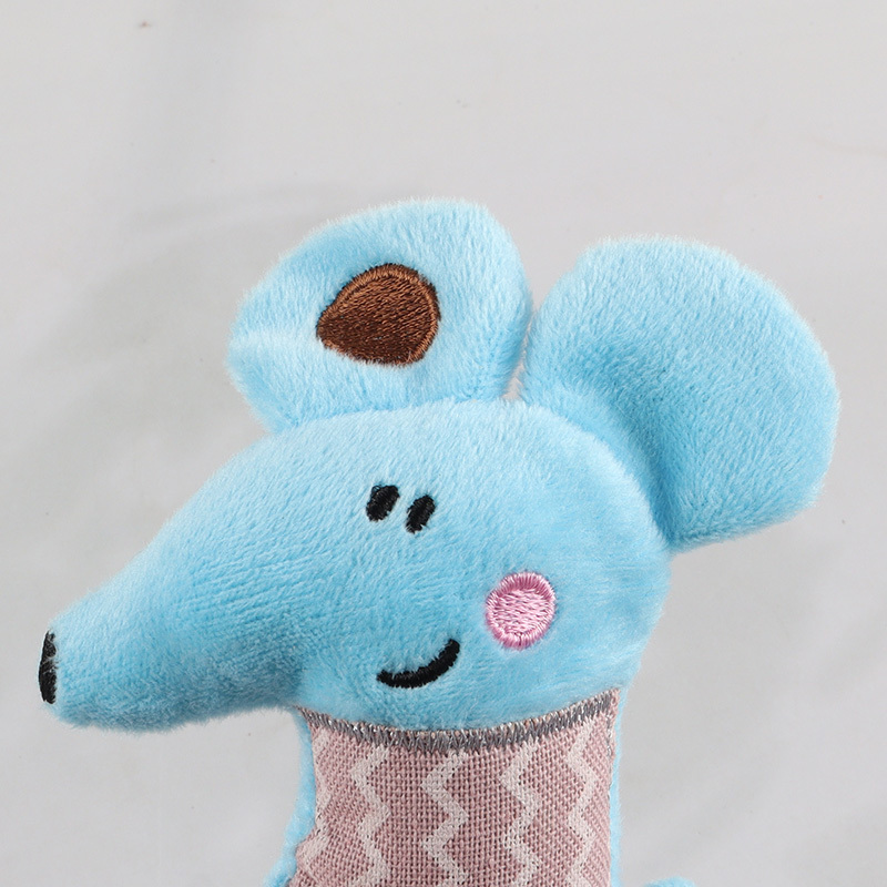 Hot selling mouse shape bite-resistant pets chew toys teeth training toys