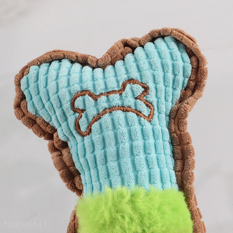 Low price bone shape pets chew toys bite-resistant training toys