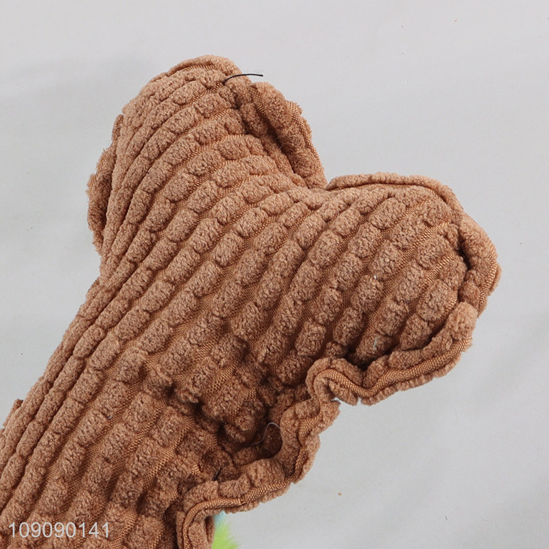 Low price bone shape pets chew toys bite-resistant training toys