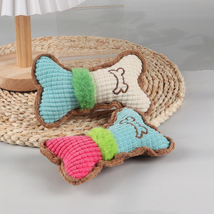 Low price bone shape pets chew toys bite-resistant training toys