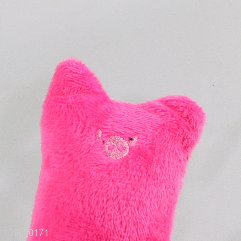 Good selling multicolor plush pet toys chew toys squeaky toys