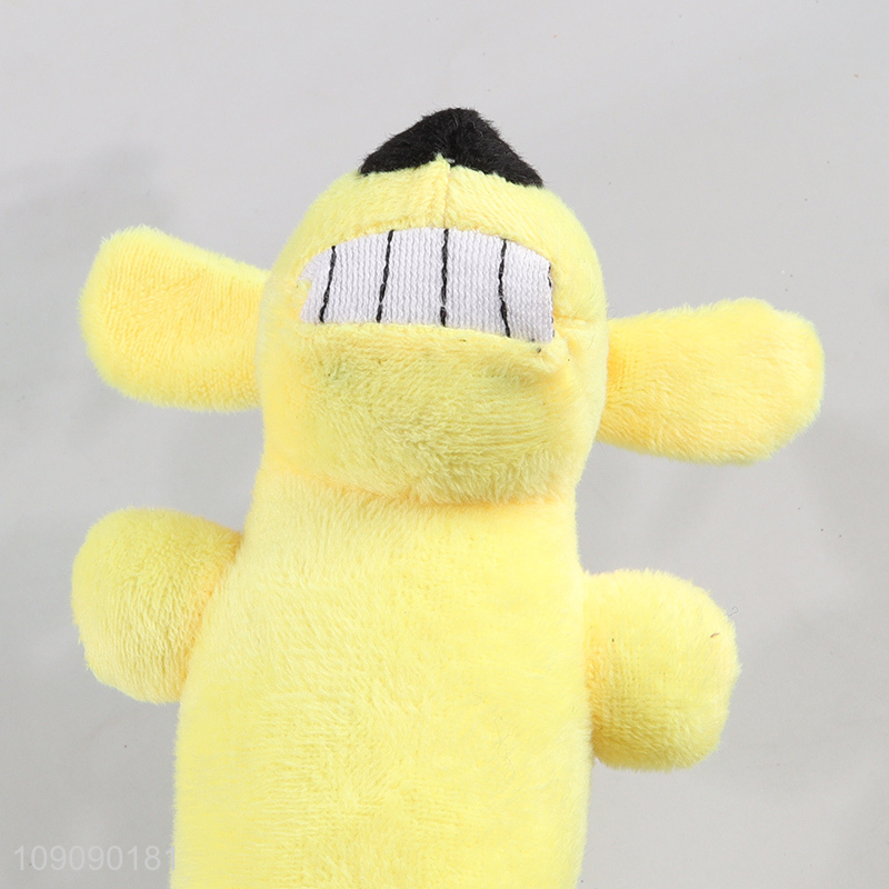 Top selling dog shape pet chew toy squeaky toys for interactive toys