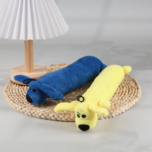 Top selling <em>dog</em> shape pet chew toy squeaky <em>toys</em> for interactive <em>toys</em>