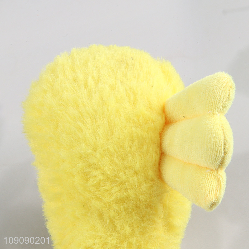 Most popular duck shape pet chew toys squeaky toys interactive toys