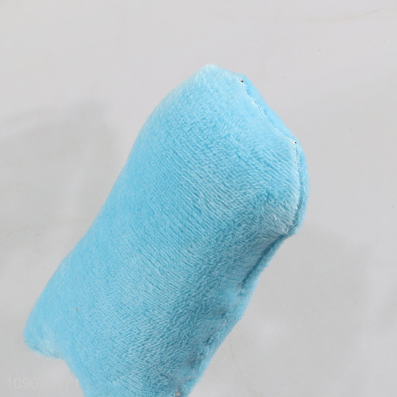 Good selling multicolor plush pet toys chew toys squeaky toys