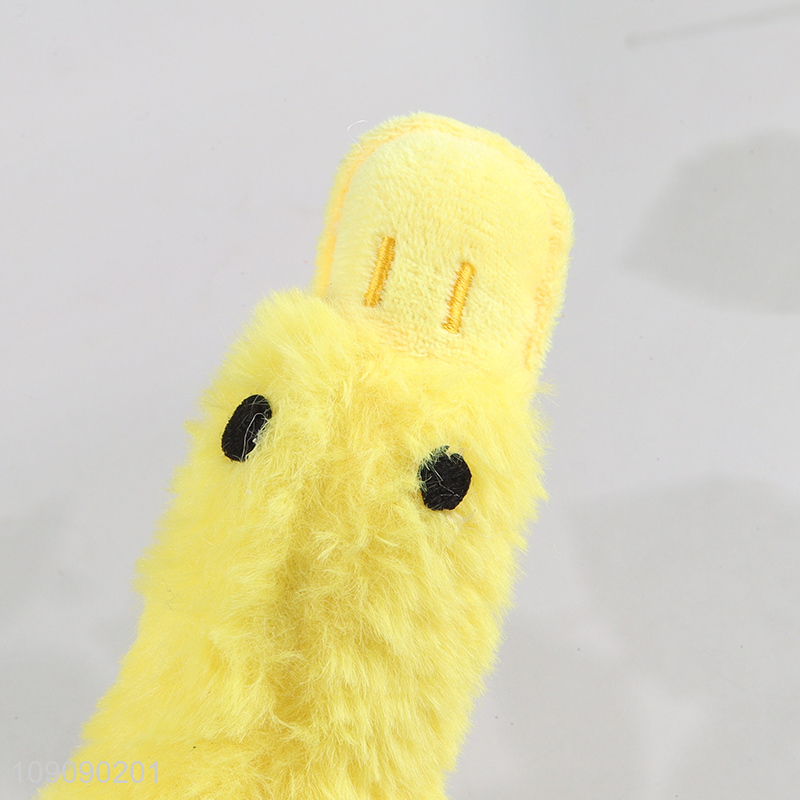 Most popular duck shape pet chew toys squeaky toys interactive toys