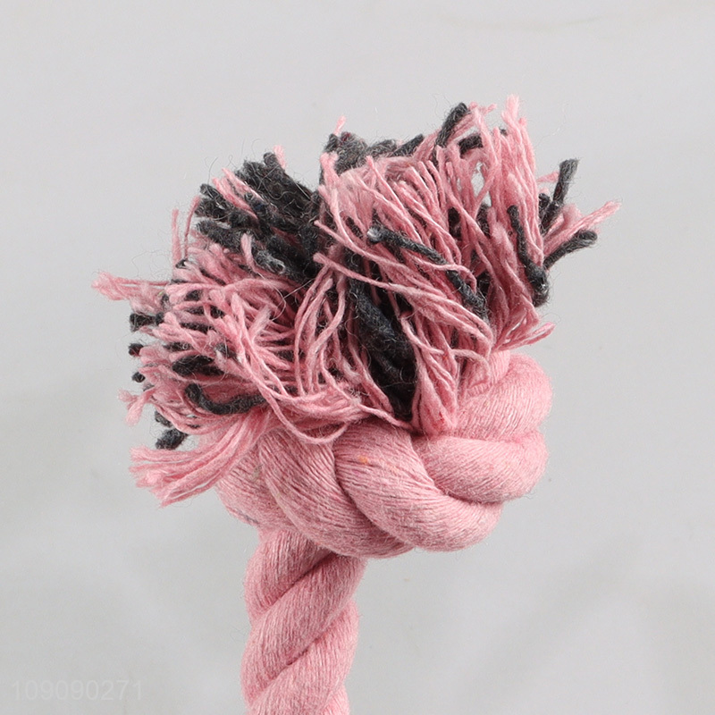 Popular products rabbit shape pet chew toys bite-resistant rope toys