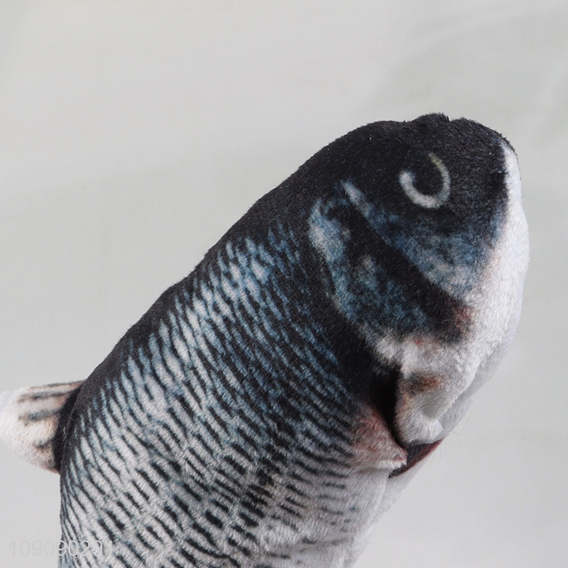 China wholesale fish shape pet squeaky toys chew toys interactive toys