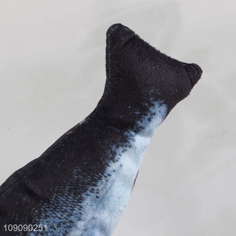 Hot items fish shape pet squeaky toys chew toys for teeth cleaning