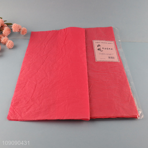 Hot Selling 5 Pieces 53*56cm Wrinkled Wrapping Paper Gift Wrapping Paper