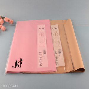 New Arrival 20 Pieces 56*56cm Waterproof Flower Wrapping Paper for Wedding