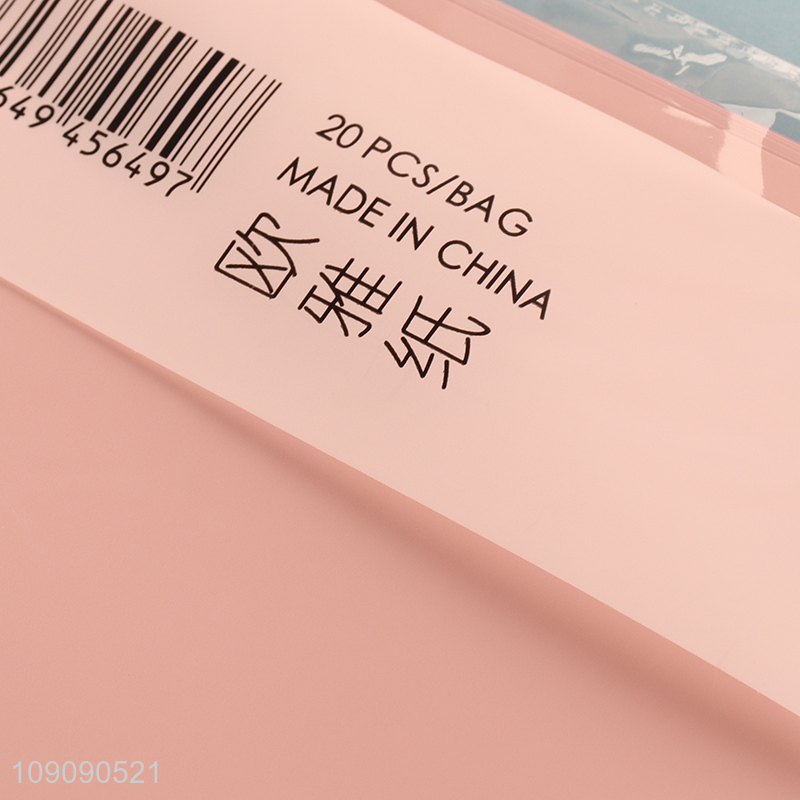 Hot Selling 20 Pieces 56*56cm Thick Waterproof Double Sided Bicolor Wrapping Paper